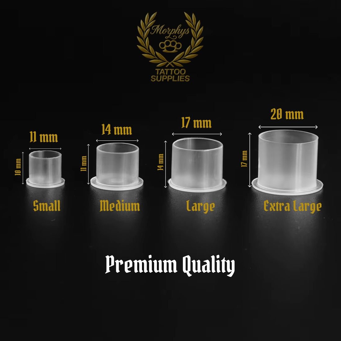 Premium Flat-Base Ink Cups – No-Spill Tattoo & PMU Pigment Holders – Perfect for Apprentices & Pro Studios – 10, 25, 50 or 100 pieces