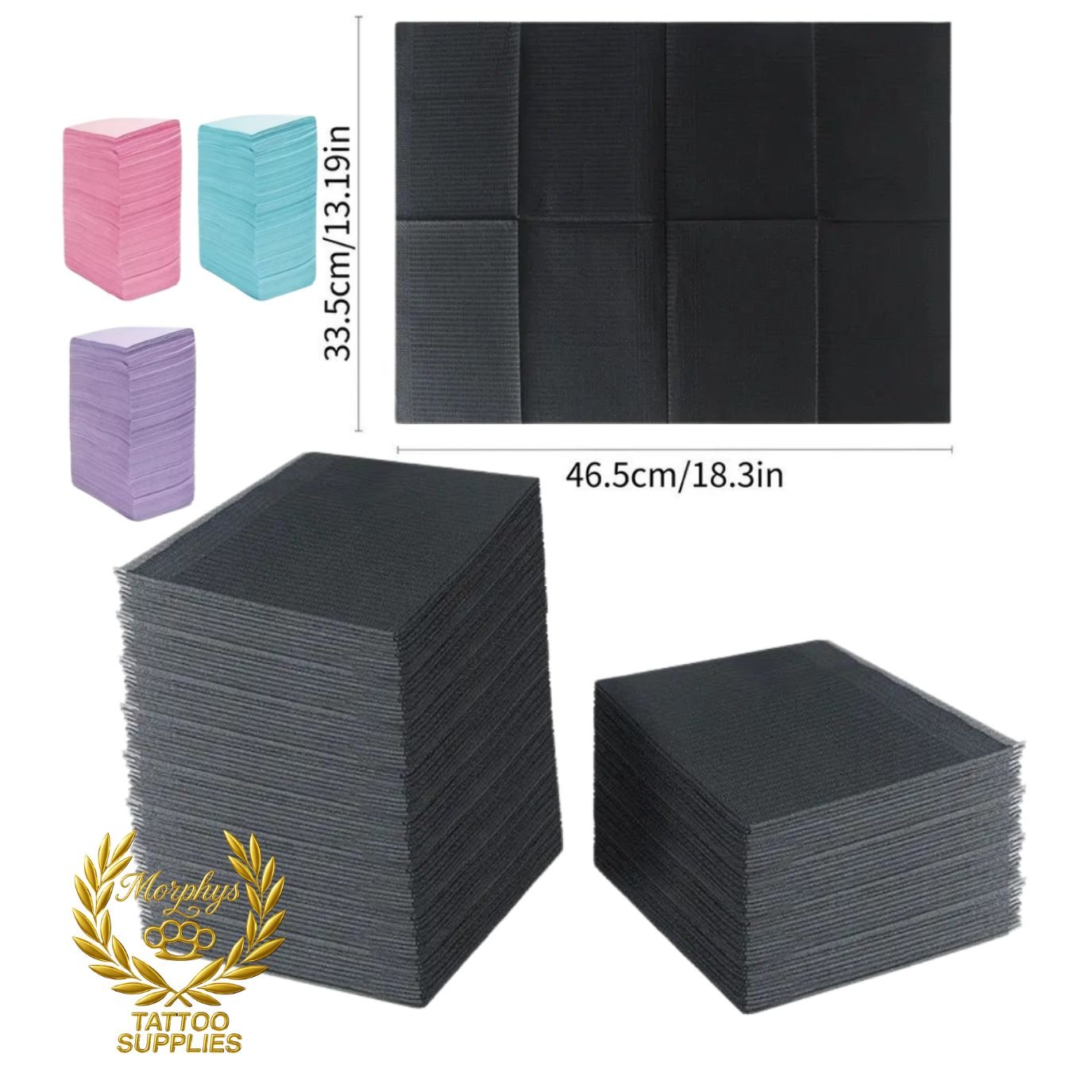 Disposable Waterproof Tattoo Table Covers – Hygienic Protection for Tattoo Studios
