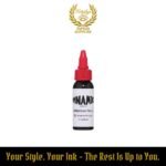 30ml bottle of Dynamic Union Black tattoo ink – premium deep black pigment for professional tattooing, available at Morphys Tattoo Supplies