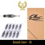 Cartridge 'Filter' from EZ - 5pcs or 10pcs with Box | Professional Tattoo Needle Cartridges - Round Liner - morphys tattoo supplies